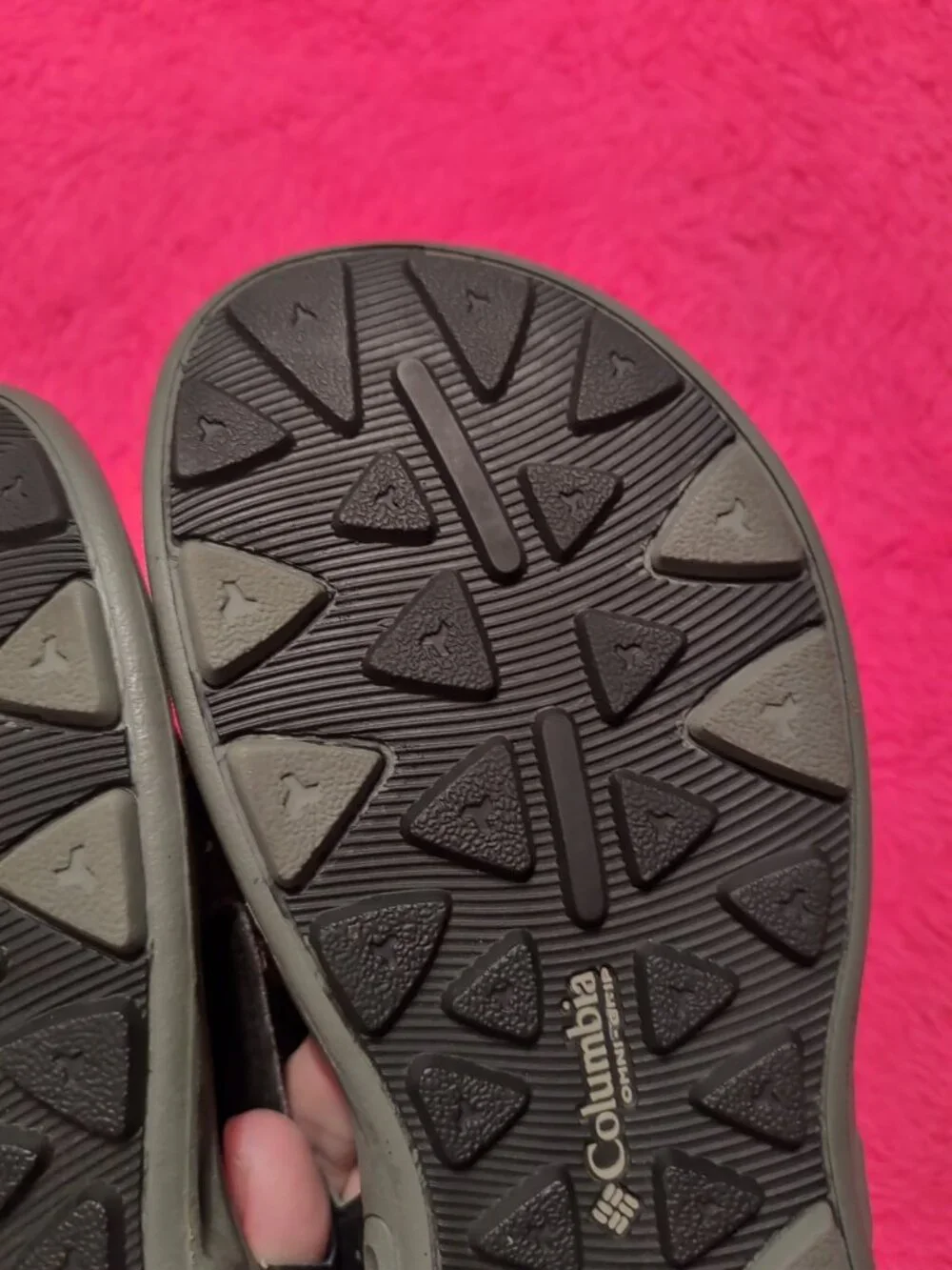 Columbia Sandals Men's Size 6 Techsun Vent Strappy BY4566-010 Black Gray